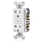 Leviton GFCI Receptacle, 20A, 125Vac, 5-20R, White GFWT2-W - alternate 1